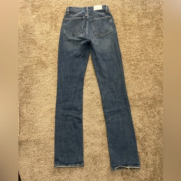 Pistola The Colleen split hem Jean 26 $170 - Picture 12 of 15